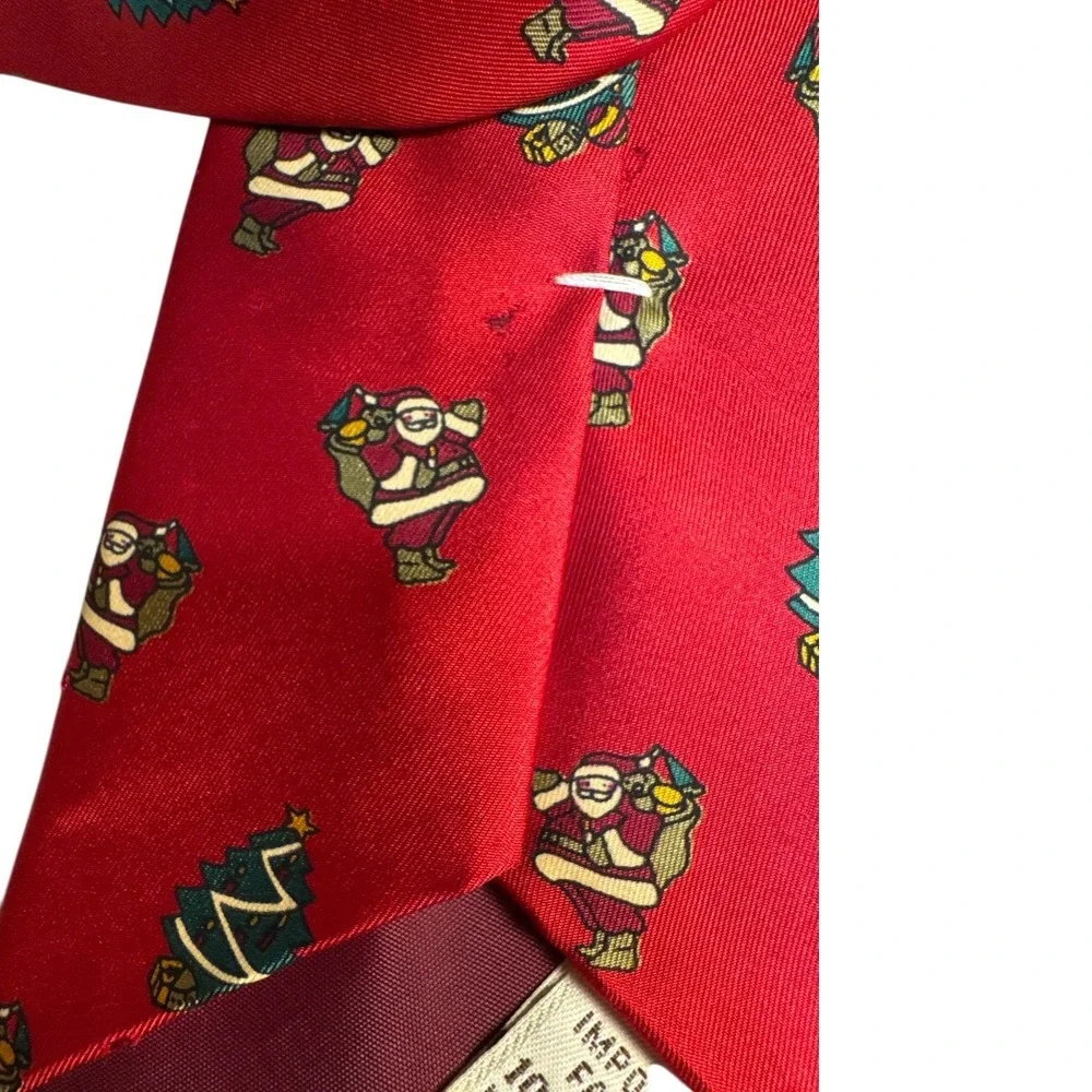 Stafford Noel Keith Daniels‎ Christmas Silk Necktie Lot 3Pc Preowned Holiday